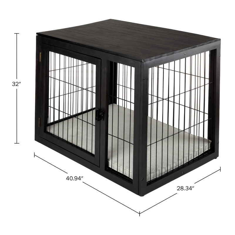 Caisse pour chien Pet-Style Pet, Noir, Grand (H 32 po x l 28,34 po x P 40,9 po)
