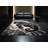 Soft Plush Tockington Jaguar Modern Geometric Area Rug in Black – Black Binding-317090484