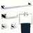 5 - Piece Bathroom Hardware Set-97577522