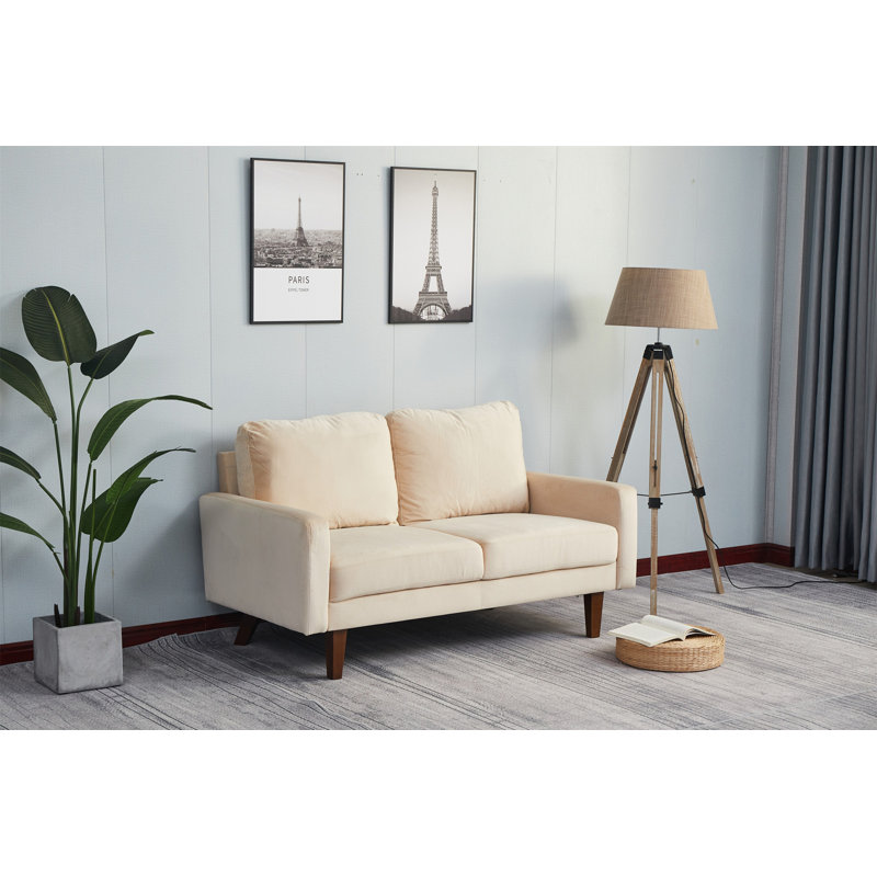 LOVESEAT-BEIGE