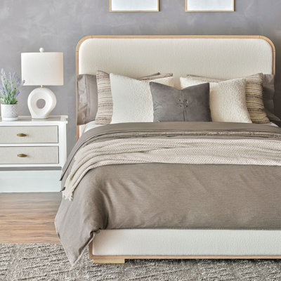 Pierce Modern & Contemporary Polyester Woven Duvet Cover