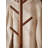 360° Rotating Solid Wood Full Length Mirror With Coat Rack-727630880