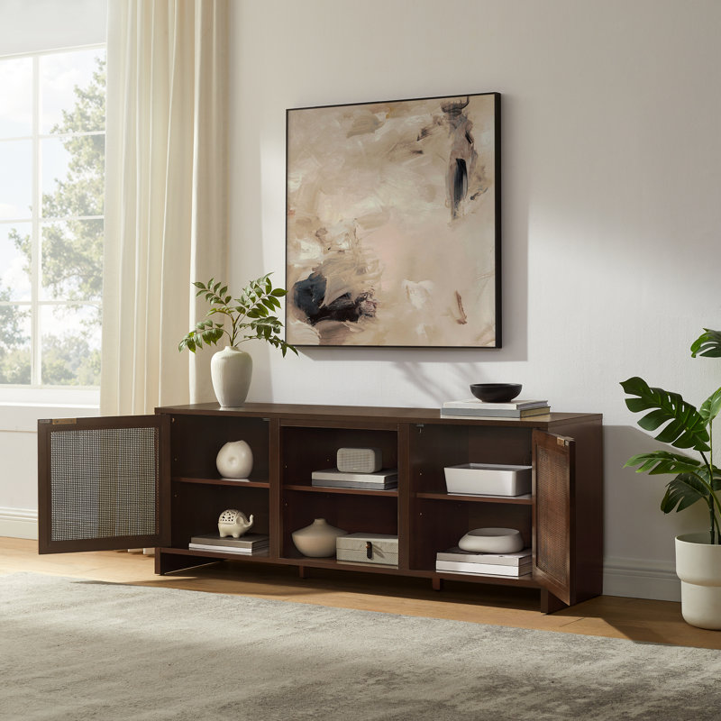 Meuble télé pour téléviseur 65 po Kenji