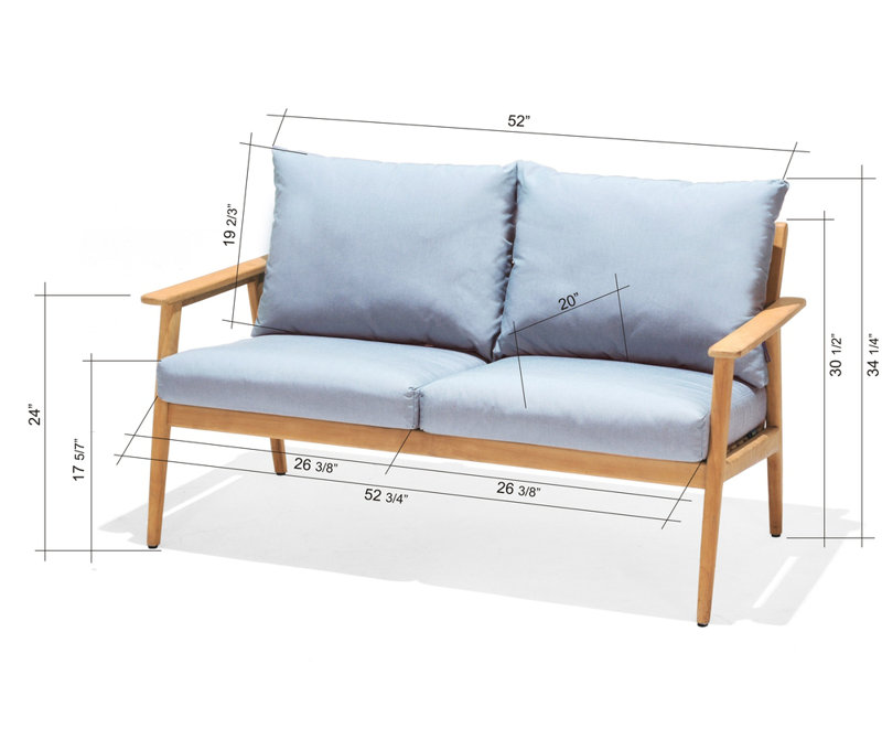 Como 5 - Person Patio Conversation Set with Cushions