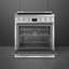 SMEG Cuisinière à induction 30 po Professional-114815731-114815730-114815733