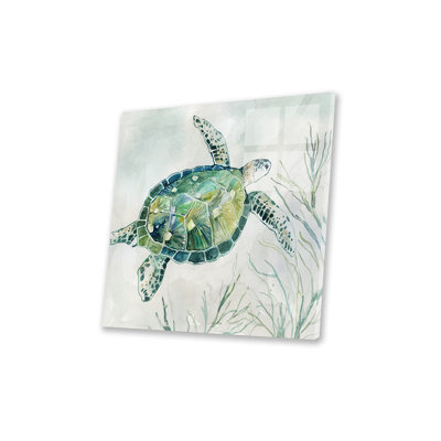 " Seaglass Turtle I " by Carol Robinson