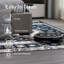 Tapis lavable antidérapant de style bohémien rétro 8 x 10 pour salon, cuisine, chambre à coucher, salon, géométrie-326499307