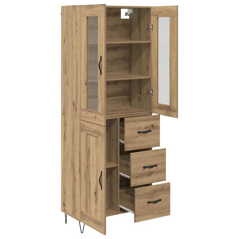 69.5cm Sideboard, Artisan Oak