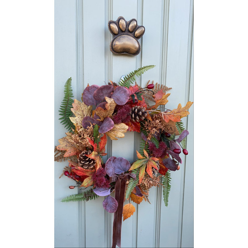 Nickel Paw Door Knocker, Bronze