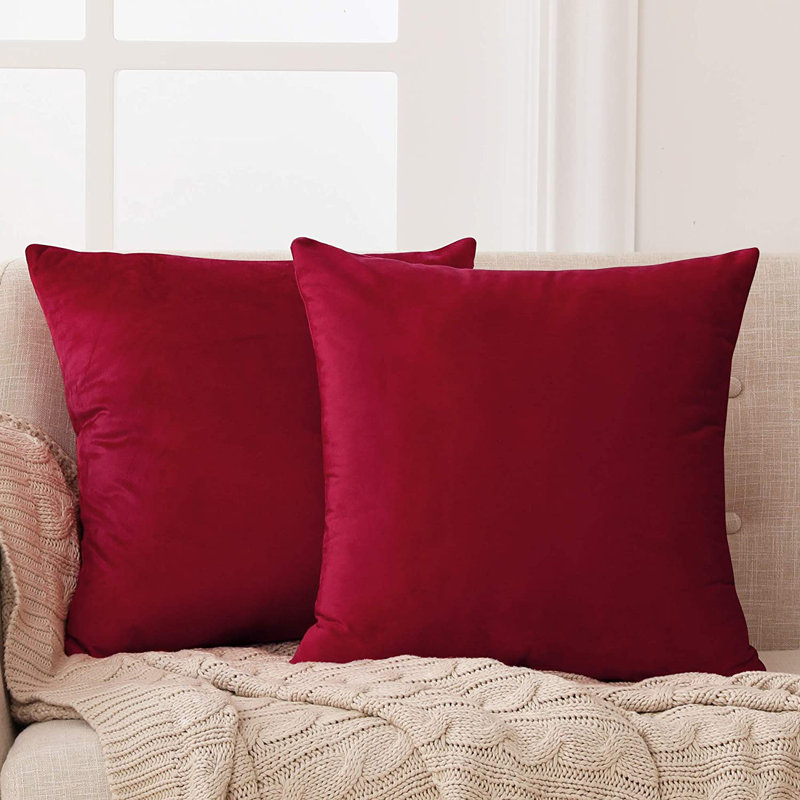 Frith Square Throw Pillow Cover, Gold Yellow, 66cm H x 66cm W x 1cm D