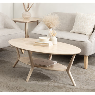 Oval Coffee Table for Living Room