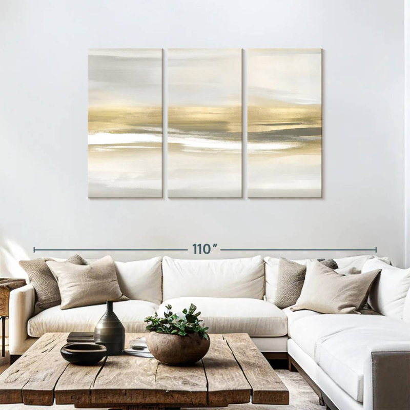 Avery Highlight Gold I, 48" H x 74" W