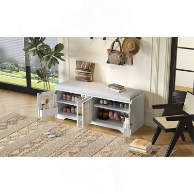Banc de rangement Rustic