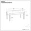 Banc de repose-pieds touffeté à aspect lin l 48 po Waverly-105353004