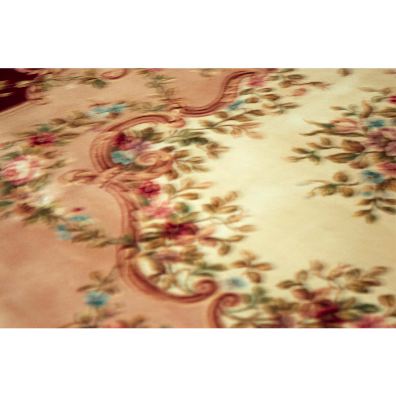 Tapis rectangulaire noué à la main