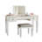 Mirrored Vanities Desk With Drawers, Bedroom Makeup Vanity Table Set With Mirror And Stool, Flip Up Dressing Table For Bedroom/Makeup Room, Working Desk For Furniture Combo-552359942