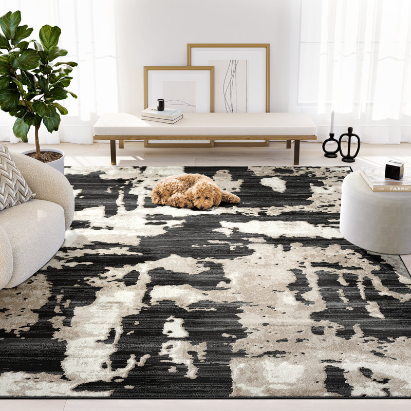 Abani Rugs Abstract Pattern Area Rug, Rectangle 7'9" x 10'2"