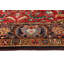 Grand tapis oriental rouge en laine 8 x 12