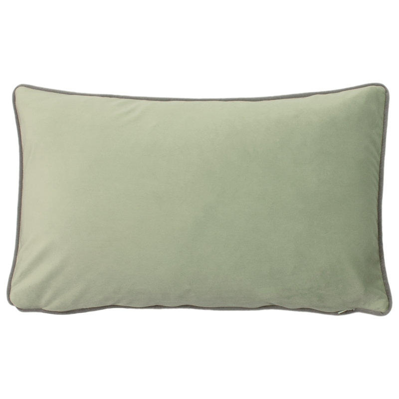 Astin Rectangular Throw Pillow Cover, Green