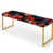 Rebel Soul Red Floral Pattern