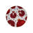 Red Pomegranate Patterned Round Woven Base Modern Decorative Carpet-744317131