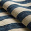 Silas Stripe Navy Hand Micro Hooked Wool Rug-1017699311