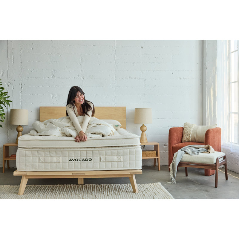 Luxury Organic Mattress, 15.5", Queen