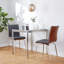 Chaise d'appoint pivotante de 20,9 po Caileb