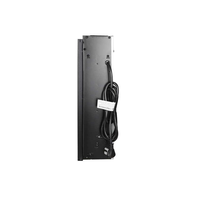 18" Compact Electric Fireplace Insert with Log Set, Realistic Flame & Overheat Protection, 18.1" H x 19.2" W x 5" D