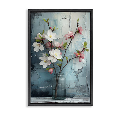 Toile flottante encadrée «Magnolia» par Roozbeh Bahramali
