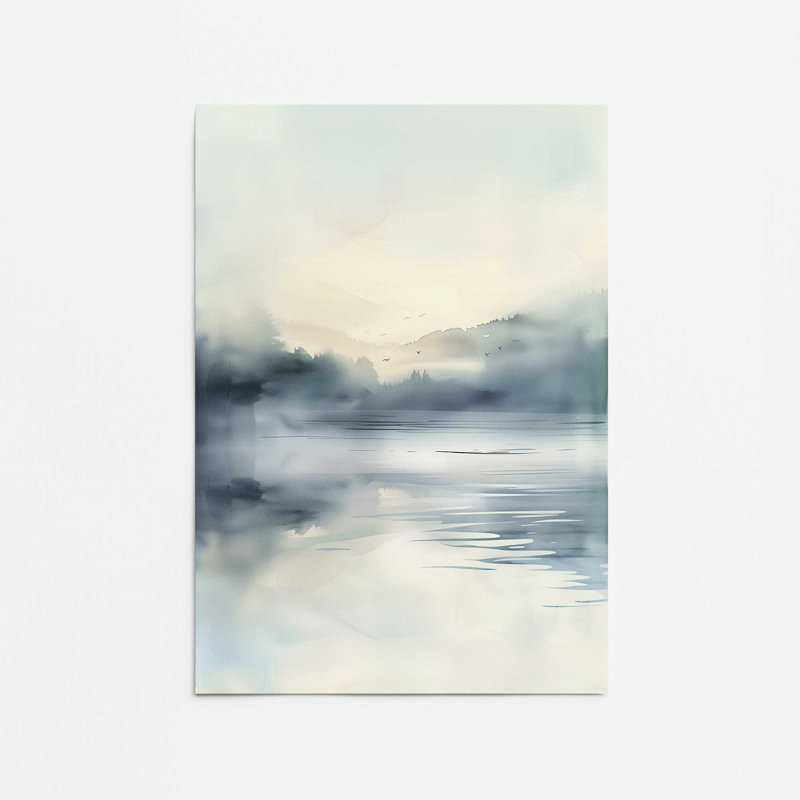 «Misty Soar I Print», Sans cadre, papier, H 16 po x l 12 po