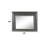 Metallic Gray Finish Mirror With Led