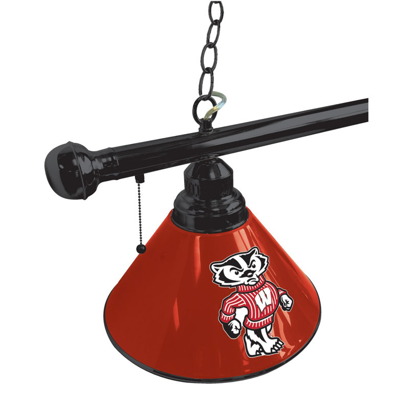 3 - Light Pool Table Lights Pendant, Black, Marshall Thundering Herd