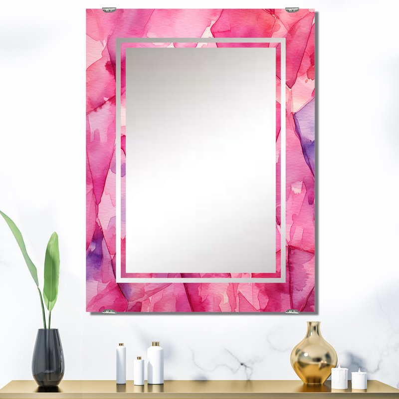Petrak - Abstract Shapes Wall Mirror Large MIR137441, 40" x 30"