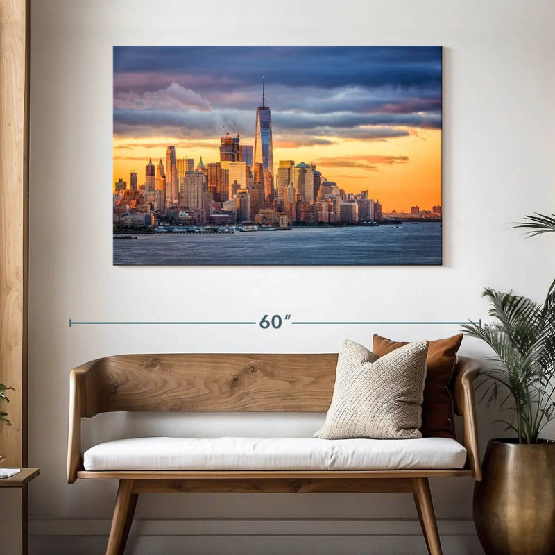 Sirci NYC, quartier des affaires, H 32 po x l 48 po