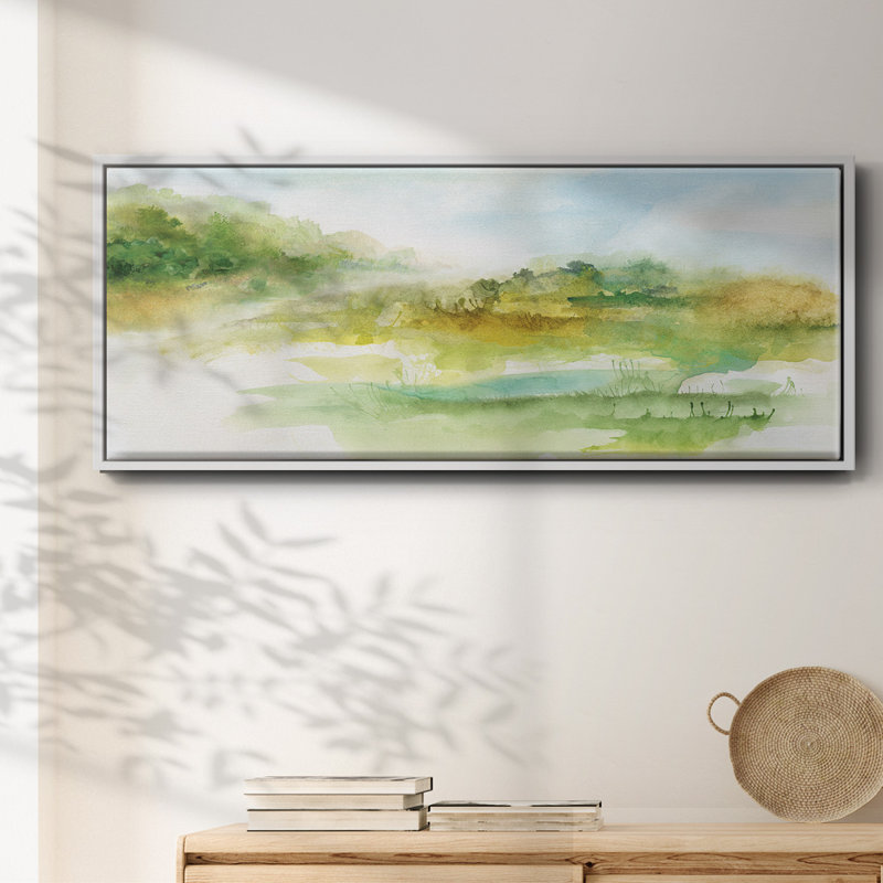 Dreamy Highland - toile encadrée, H 20 po x l 50 po