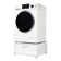 Equator Advanced Appliances 1.62 Cubic Feet Front Load Washer with Steam Wash with Pedestal