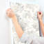 Papier peint botanique bleu clair Frith-2116668711