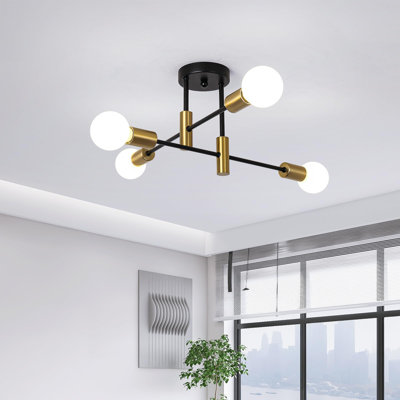 Coblitz 4 - Light Dimmable Sputnik Sphere Chandelier
