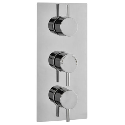  Triple Concealed Thermostatic Shower Valve