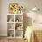 Bomeda 3-Tier Bookshelf Open Shelf Bookcase, White-848386352-848386359