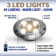 Bell and Howell 3-Light LED 3.54 Under Cabinet  Puck Light