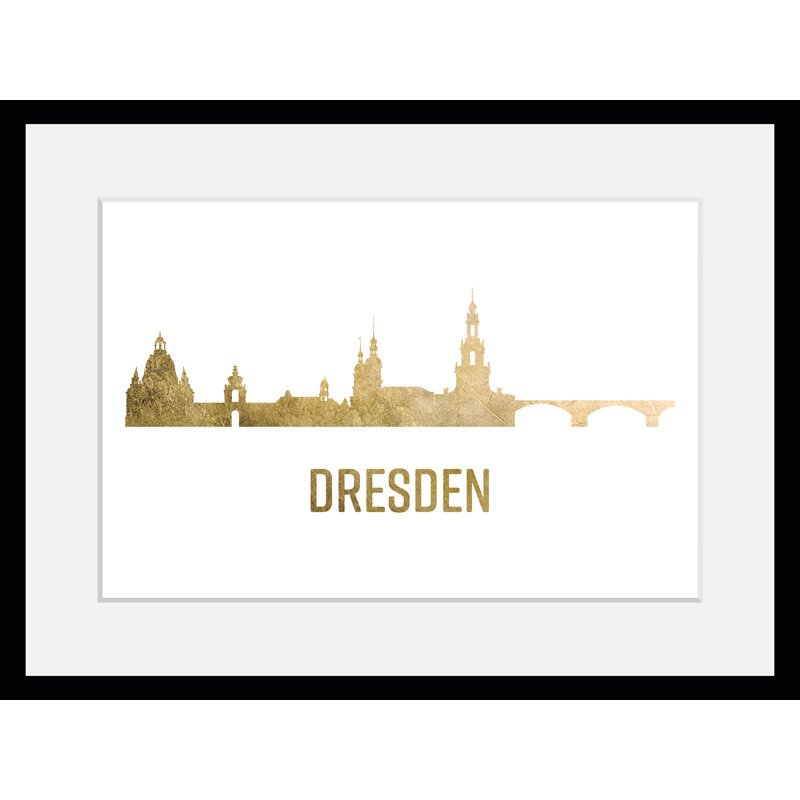 Dresden Dresden Skyline - Single Picture Frame Print