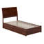 Lit plateforme en bois massif Lamayia avec pied de lit et lit gigogne-1034078399-1034078369