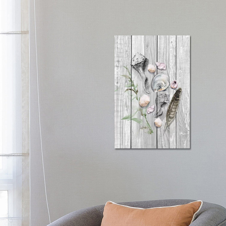 Drifted Ashore I by - Wrapped Canvas