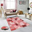 Tapis rose / rouille Beckner-75730641