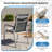  Outdoor Tufted Chair Cushions Set of 2-636694920-636694926
