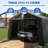 12 Ft.W*20 Ft.D Sharp Pointed Carport