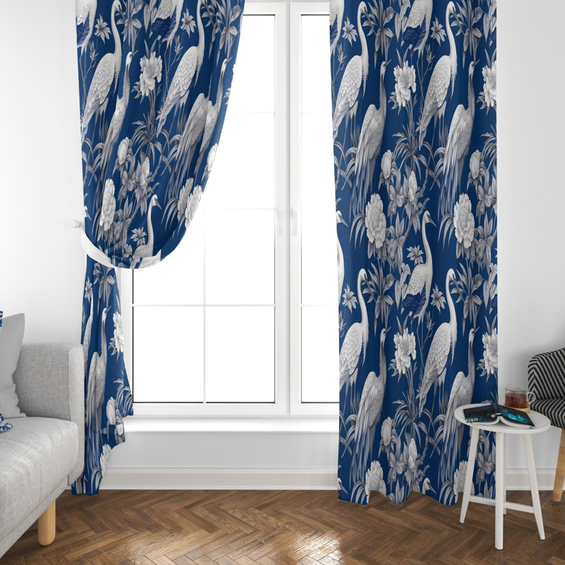 Paire de rideaux obscurcissant en polyester Narka, L 20 po x L 82 po