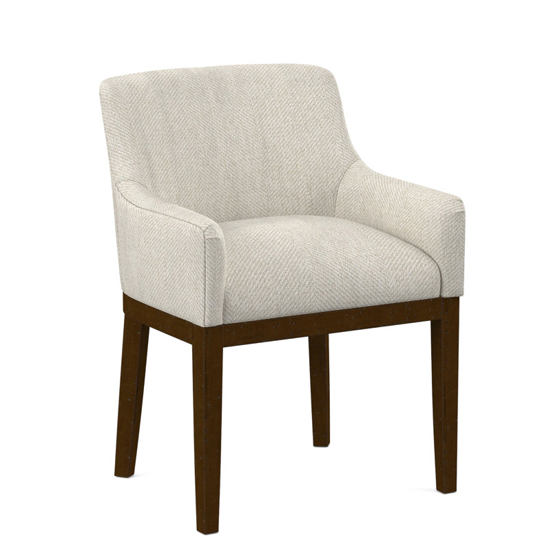 Upholstered Arm Chair, 61363-89, Espresso